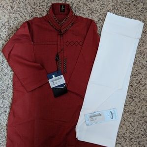NEW junaid jamshed boys shalwar kameez size 2